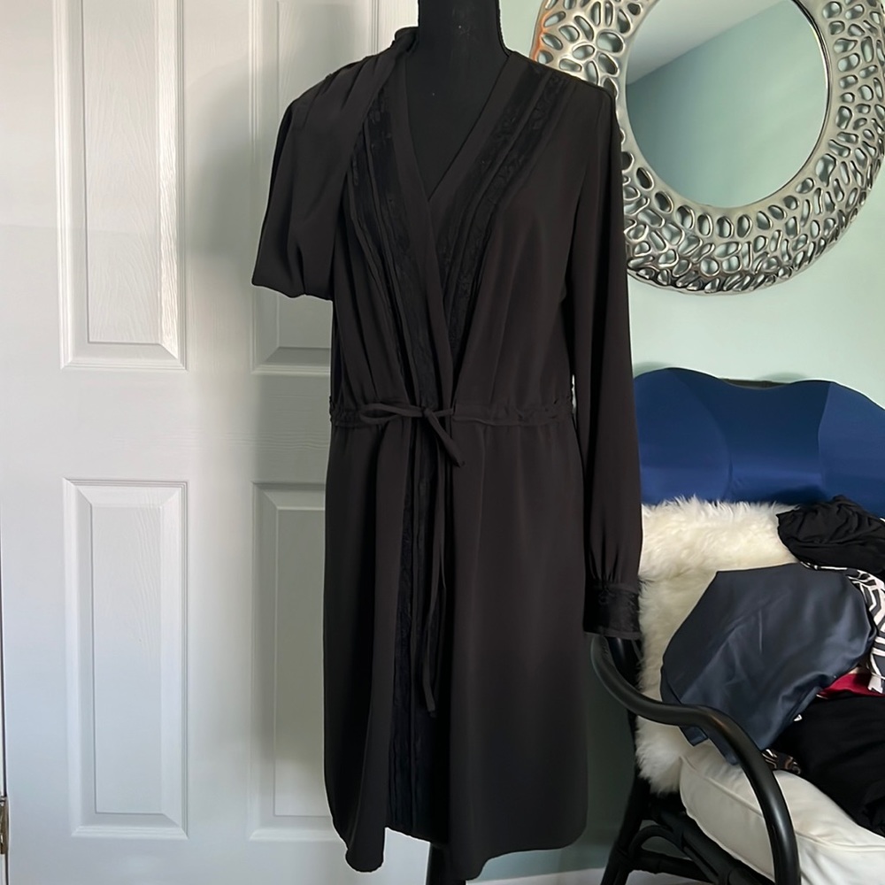 Vera Wang long sleeve dress